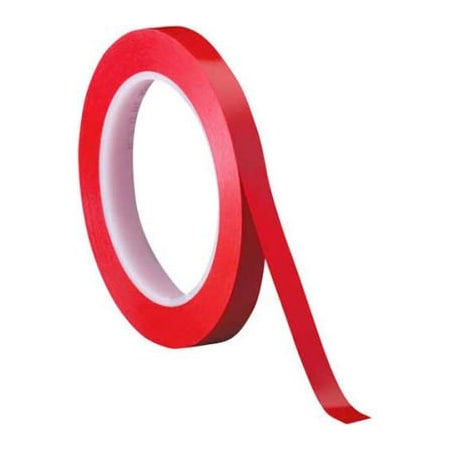 Box Packaging 3M 471 Vinyl Tape 1/4" x 36 Yds 5.2 Mil Red - 3/PACK T9614713PKR